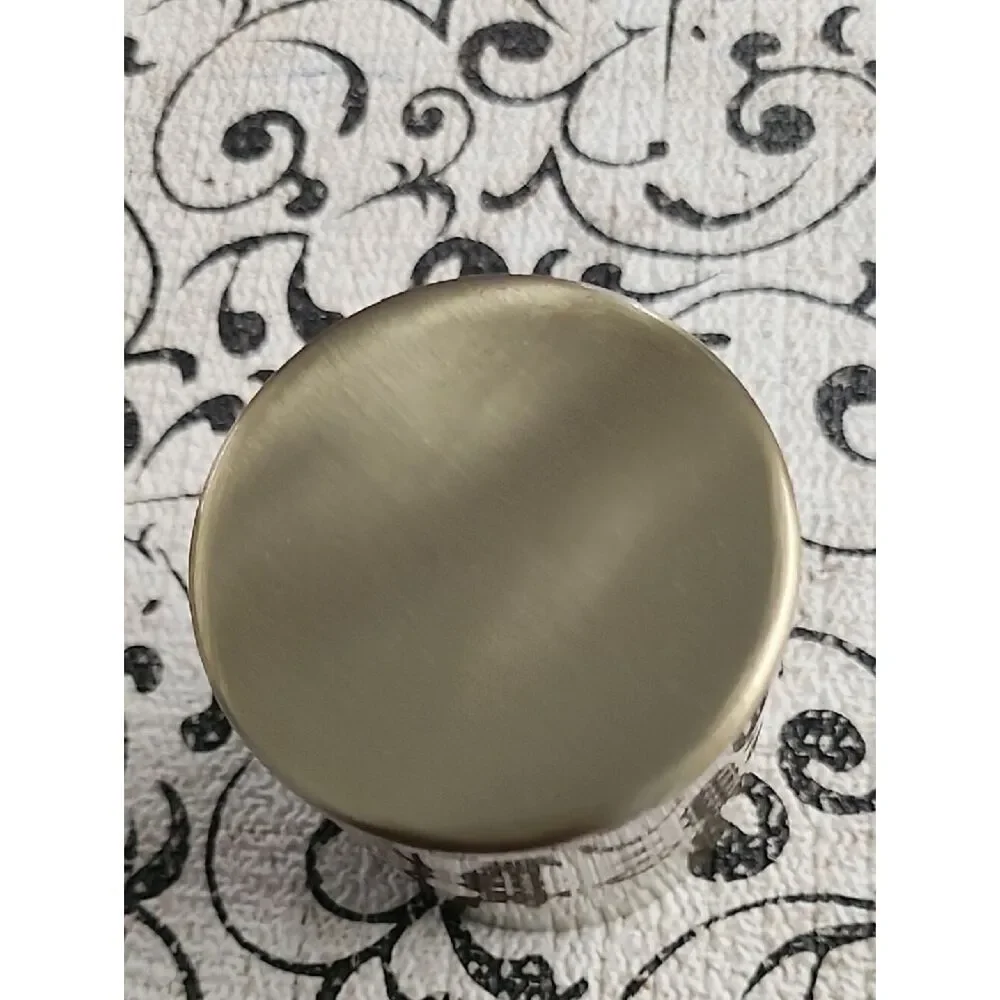 Metallic Gold Decorative Candle Holder with Cutout Design